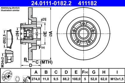 Bremsscheibe hinten