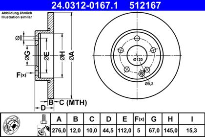 Bremsscheibe PowerDisc vorne Mercedes