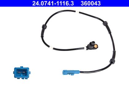 Raddrehzahlsensor hinten Peugeot