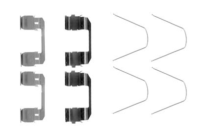 Zubehörsatz, Bremsbelag Honda