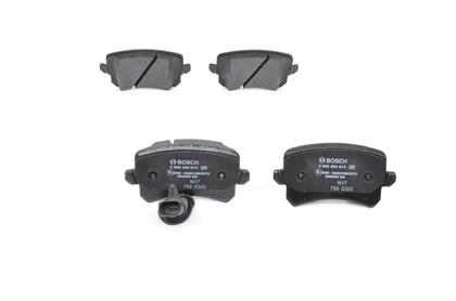 Bremsbelagsatz hinten Audi
