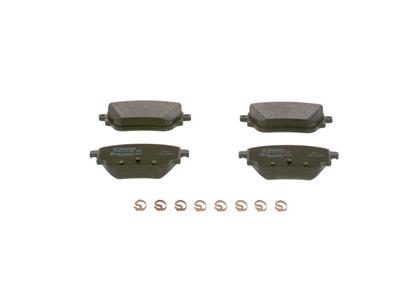 Bremsbelagsatz hinten Mercedes