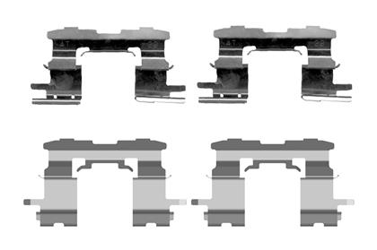 Zubehörsatz, Bremsbelag Toyota