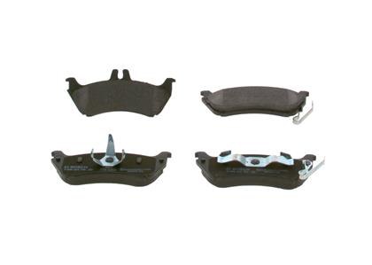 Bremsbelagsatz hinten Mercedes