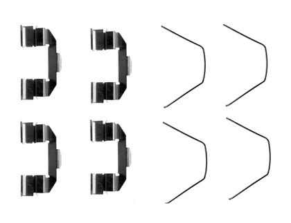 Zubehörsatz, Bremsbelag Mazda