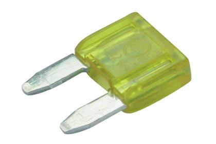 Flachstecksicherung Mini 20A Gelb
