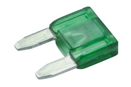 Flachstecksicherung Mini 30A Grün