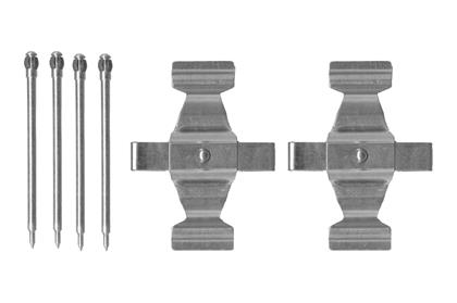 Zubehörsatz, Bremsbelag Mercedes