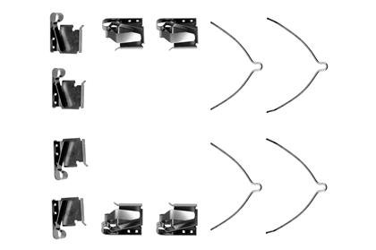 Zubehörsatz, Bremsbelag Toyota