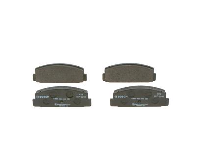 Bremsbelagsatz hinten Mazda