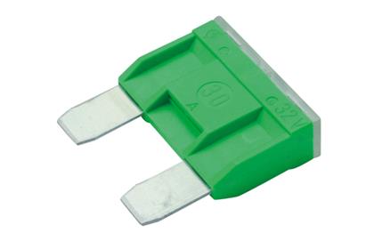 Flachstecksicherung Maxi 30A Grün
