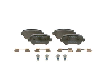 Bremsbelagsatz hinten Fiat