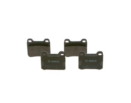 Bremsbelagsatz hinten Mercedes