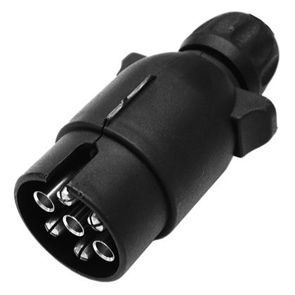 Stecker 7-Pol., 12 V, Nach DIN/ISO 1724,