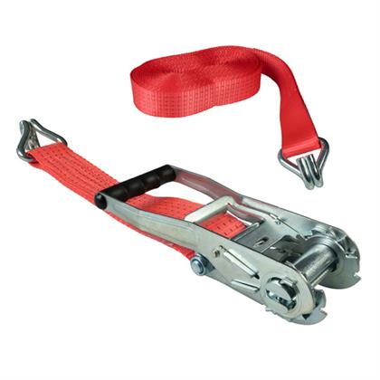 Ratschen-Zurrgurt 10 m rot