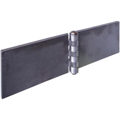 Gerades Türscharnier / 80X120X6 mm, Roh