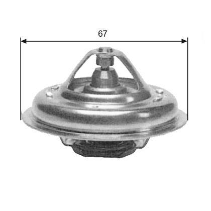 Thermostat, Kühlmittel