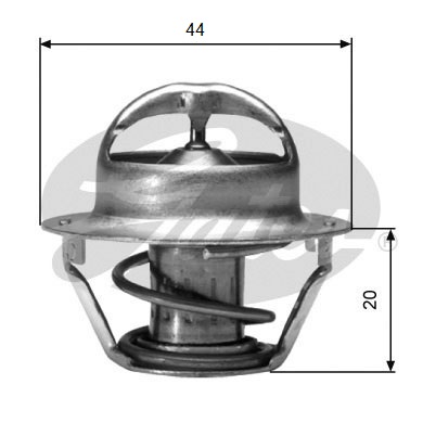 Thermostat, Kühlmittel