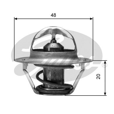 Thermostat, Kühlmittel