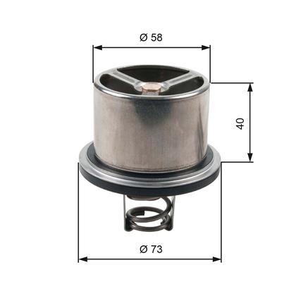 Thermostat, Kühlmittel