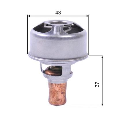 Thermostat, Kühlmittel