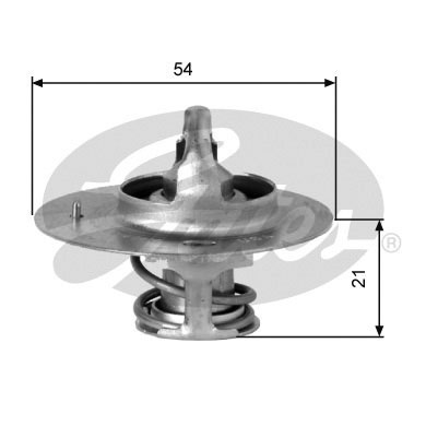 Thermostat, Kühlmittel