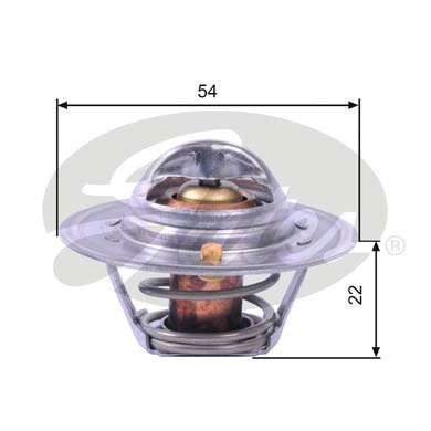 Thermostat, Kühlmittel