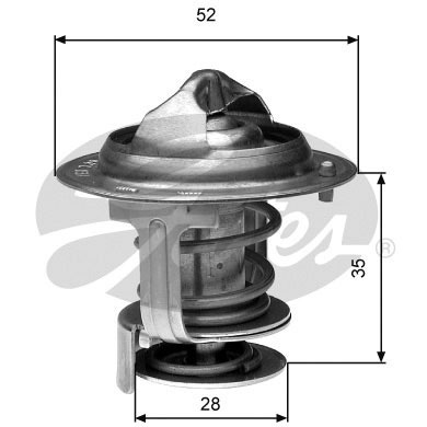 Thermostat, Kühlmittel