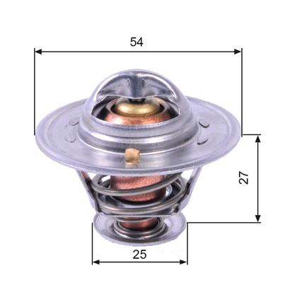 Thermostat, Kühlmittel