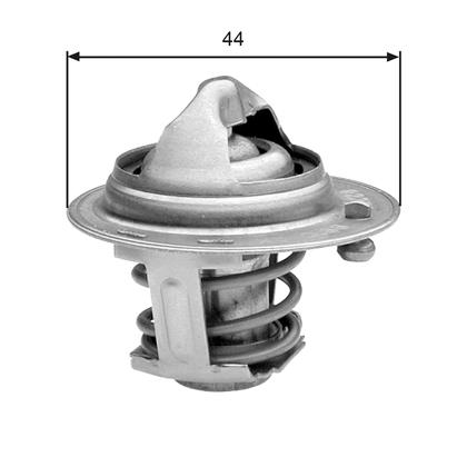 Thermostat, Kühlmittel