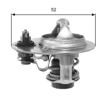 Thermostat, Kühlmittel