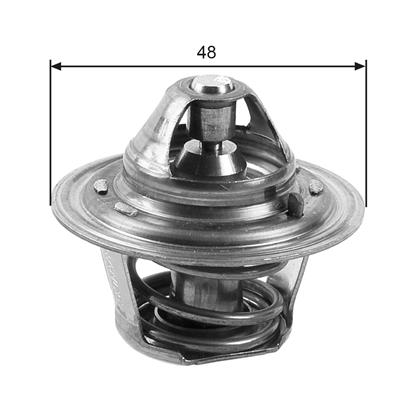 Thermostat, Kühlmittel