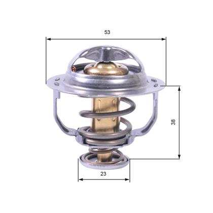 Thermostat, Kühlmittel