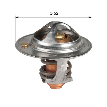 Thermostat, Kühlmittel