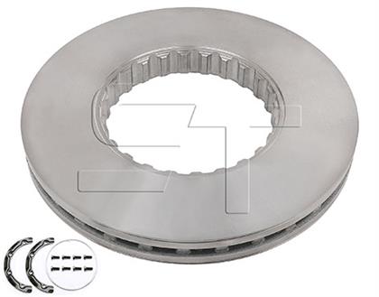 Bremsscheibe belüftet