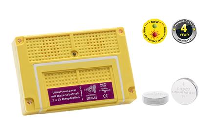Marderabwehr Ultraschall 4B Batterie