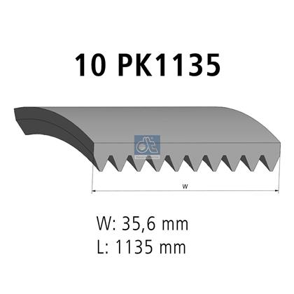 Keilrippenriemen 10PK1135