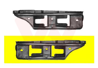 Stossstangenhalter vo.li.VW Golf V