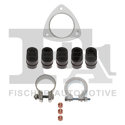 Montagesatz, Abgasanlage