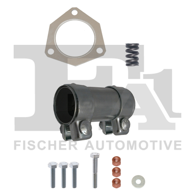 Montagesatz, Abgasrohr