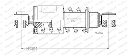 Dämpfer, Fahrerhauslagerung