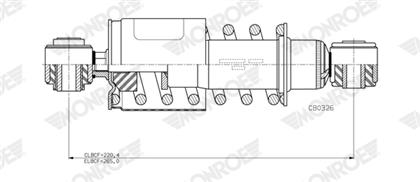 Dämpfer, Fahrerhauslagerung