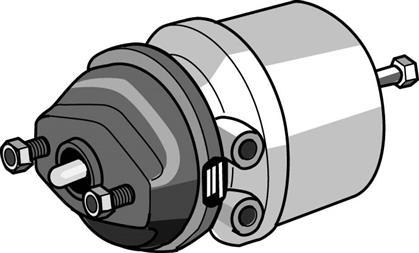 Kombibremszylinder T24/24 Hub 64mm