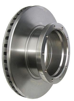 Bremsscheibe belüftet hinten