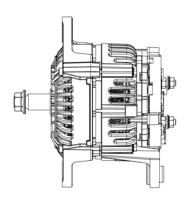 Generator 24V 180A