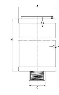Filter, DrucklufttechnikRG  1