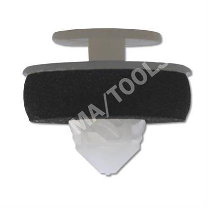 Halteclip, Scheibeneinbau