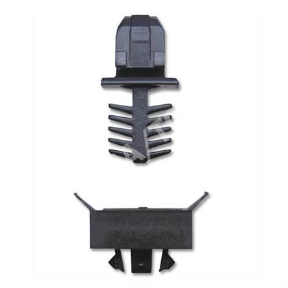 Halteclip, Scheibeneinbau