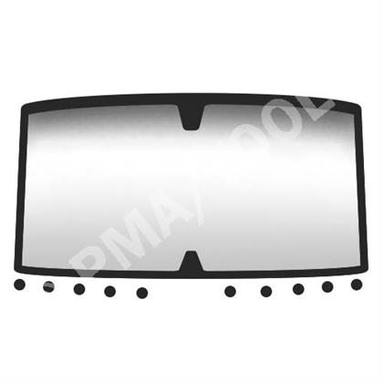 Frontscheiben-Clipse Satz