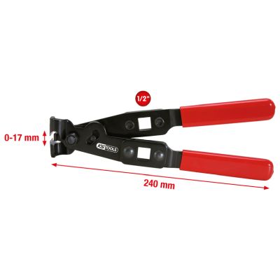 O-Klipp-Schlauchklemmenzange,240 mm
